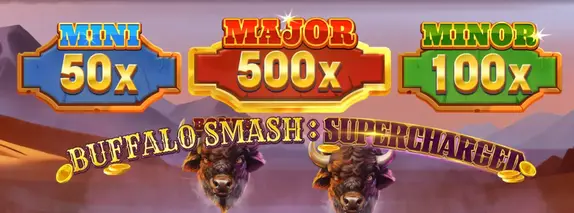 Buffalo Smash Supercharged слот играть Buffalo Smash Supercharged игровой автомат онлайн
